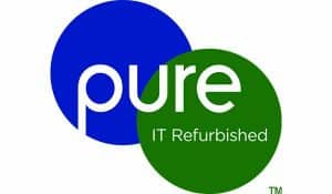 Pure IT Refurbished company logo – corporate partner supporting Gift a Tree environmental initiative