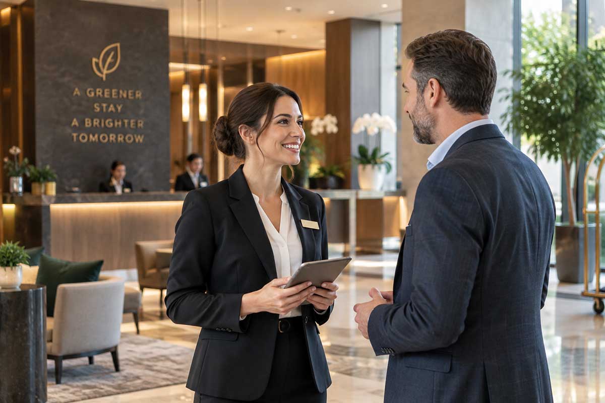 Hotel referral programme for hospitality professionals